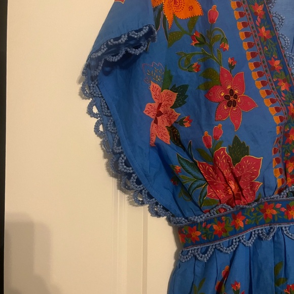 Farm Rio Tropical Tapestry Layered Dress - Picture 3 of 8